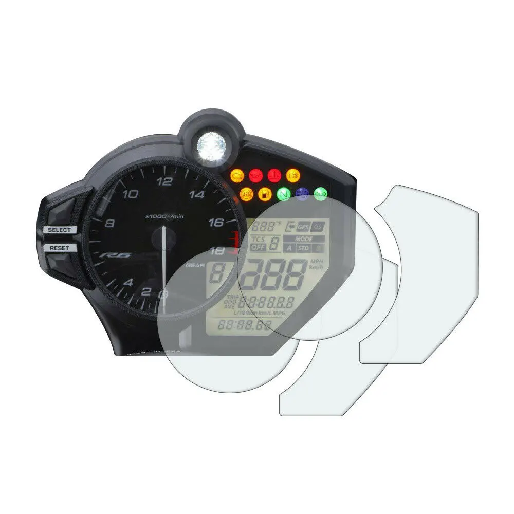 

Motorcycle Speedometer Odometer Instruments Protective Film For YAMAHA YZF-R6 YZF600 R6 2017-2018 2020 2021 2019