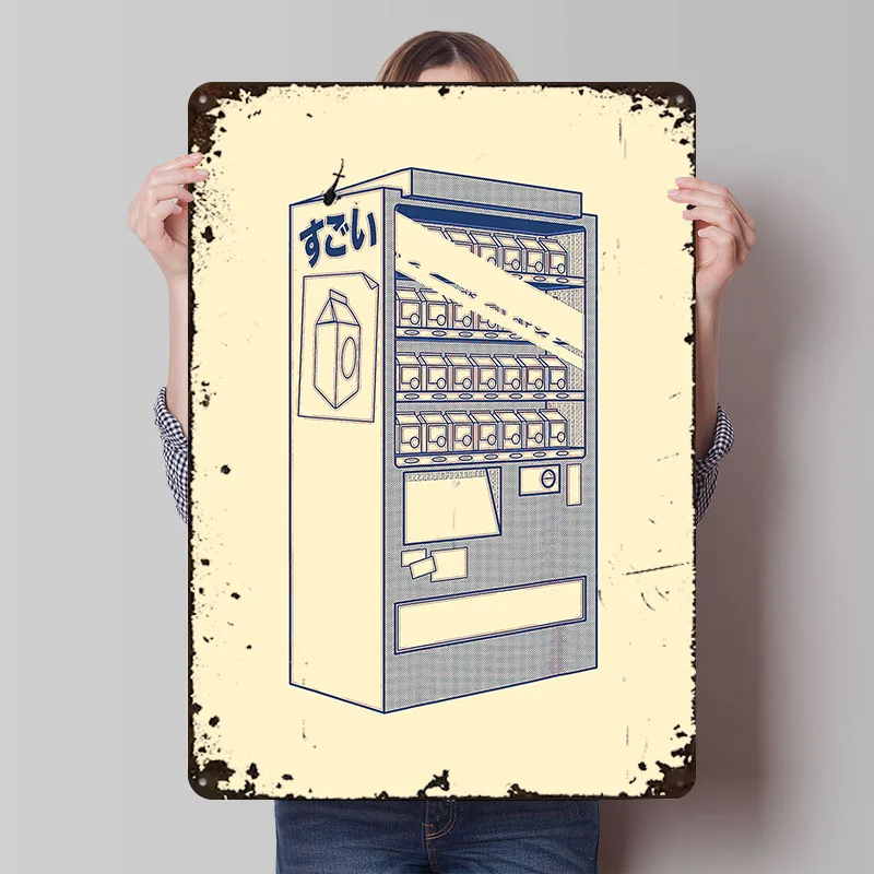 Characters in Comics Poster Customized Vintage Metal Signs Wall Art Retro Tin Plaque for Decoration Garage Accessories Home Deco