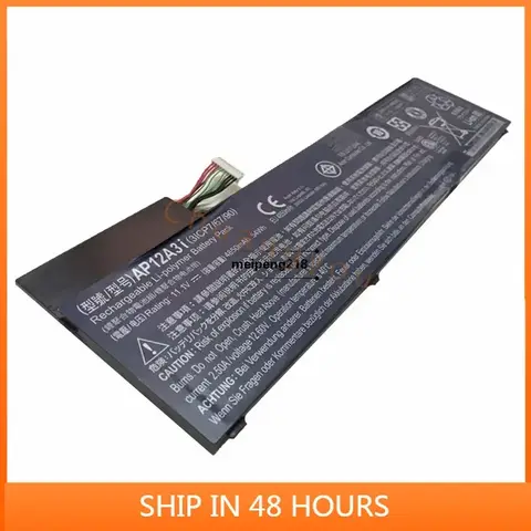 Batteries for  Acer Acer M5-481G M3-581TG Ma50 W700 Ap12a3i   Laptop battery