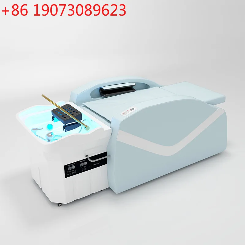 

Automatic intelligent electric massage shampoo bed Barber shop Hair salon Special hair care Full lying Thai massage bed
