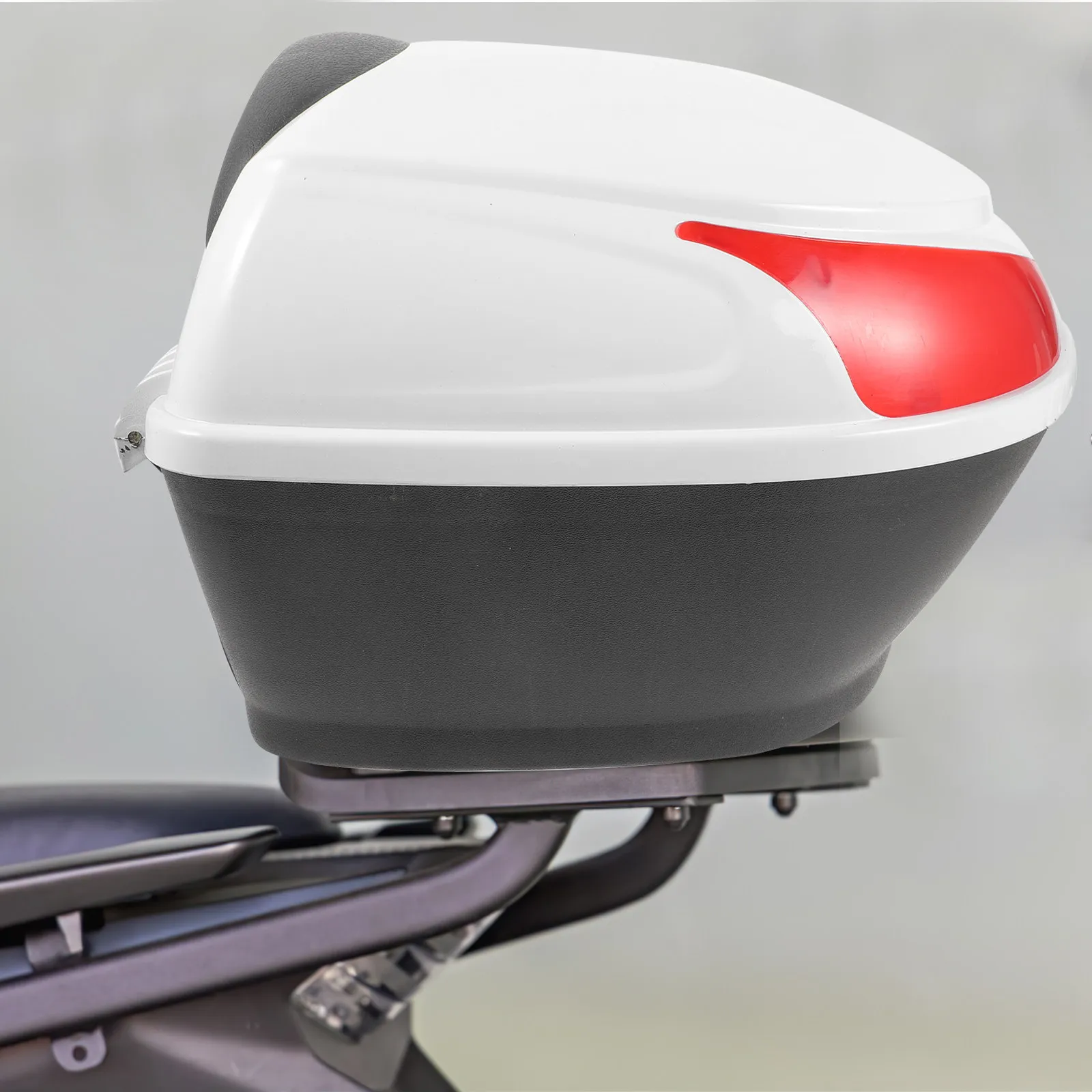 

1Set Wear Resistant Motorcycle Tail Box Large Capacity Saddle Storage Case for Riding Gear Outdoor Travel Use