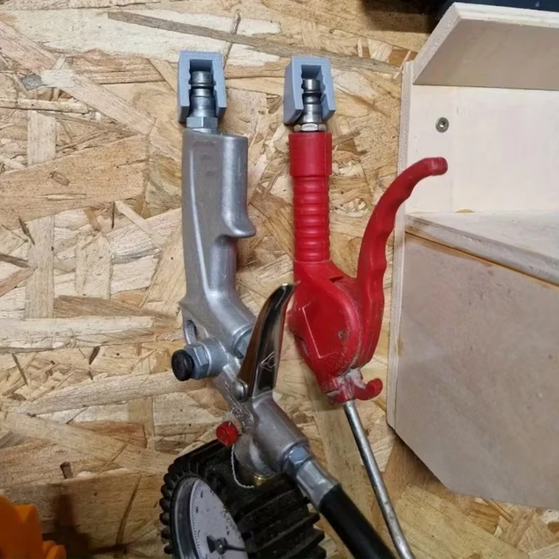   Professional Plastic Tool Holders Pneumatic Tool Wall Mount For Efficient Storage
