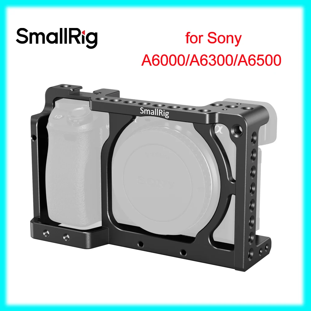 SmallRig Kamerakäfig-Rig für Sony A6500 Käfig für Sony A6300/A6000/A6500 Nex-7 Kamera mit