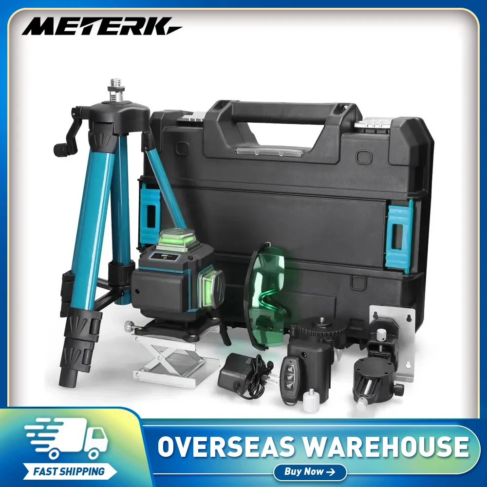 Multifunzionale 16 linee Laser livello 3 ° macchina autolivellante batteria al litio ricaricabile