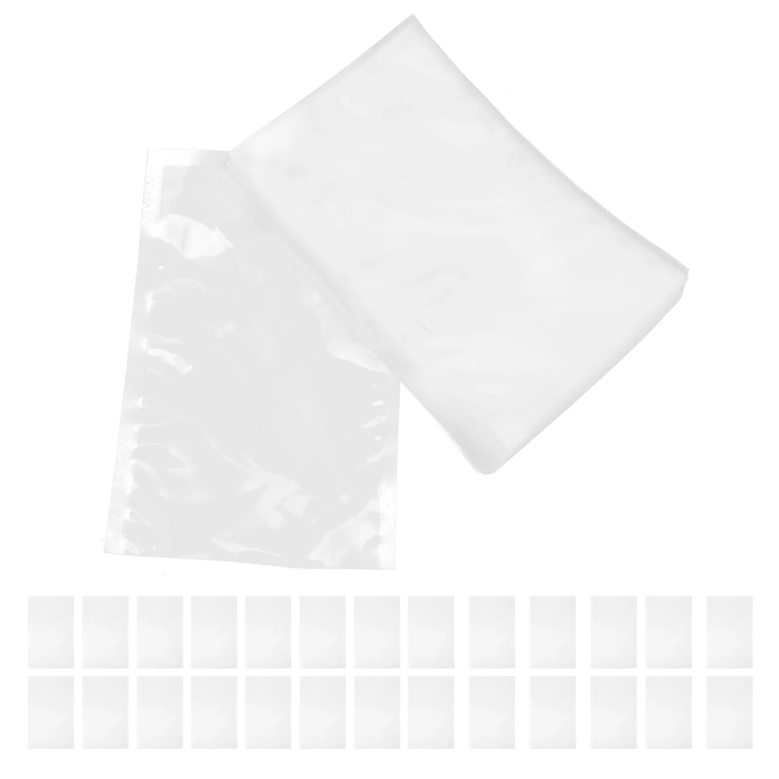 100 pieces Vacuum Storage Bags Sealer Food 100 pcs Roll Halloween Christmas New Year Clear Food Storage Bags Bags Food Vacuum - view 4