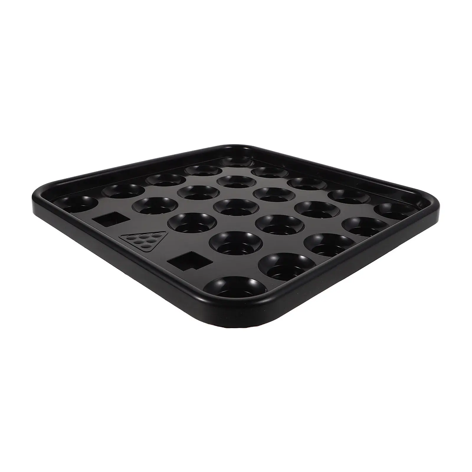 

Plastic Pool Ball Tray, Snooker Ball Storage Display Holder For Billiards Accessories, Portable Table Organizer Case, Durable