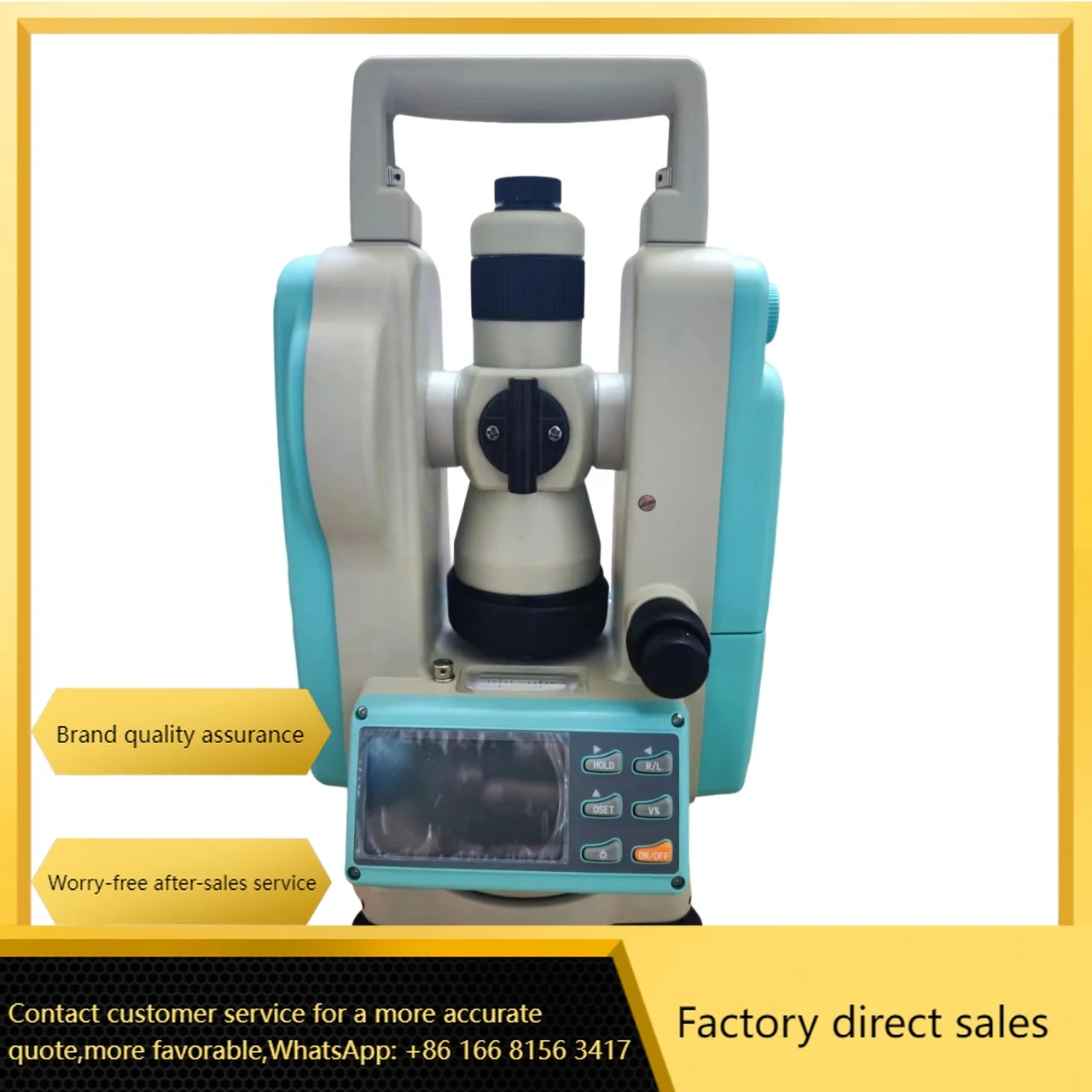 High Precision 2'' 30X SDJ-02 Electronic Theodolite Quality  Survey Instrument  Optics Instrument