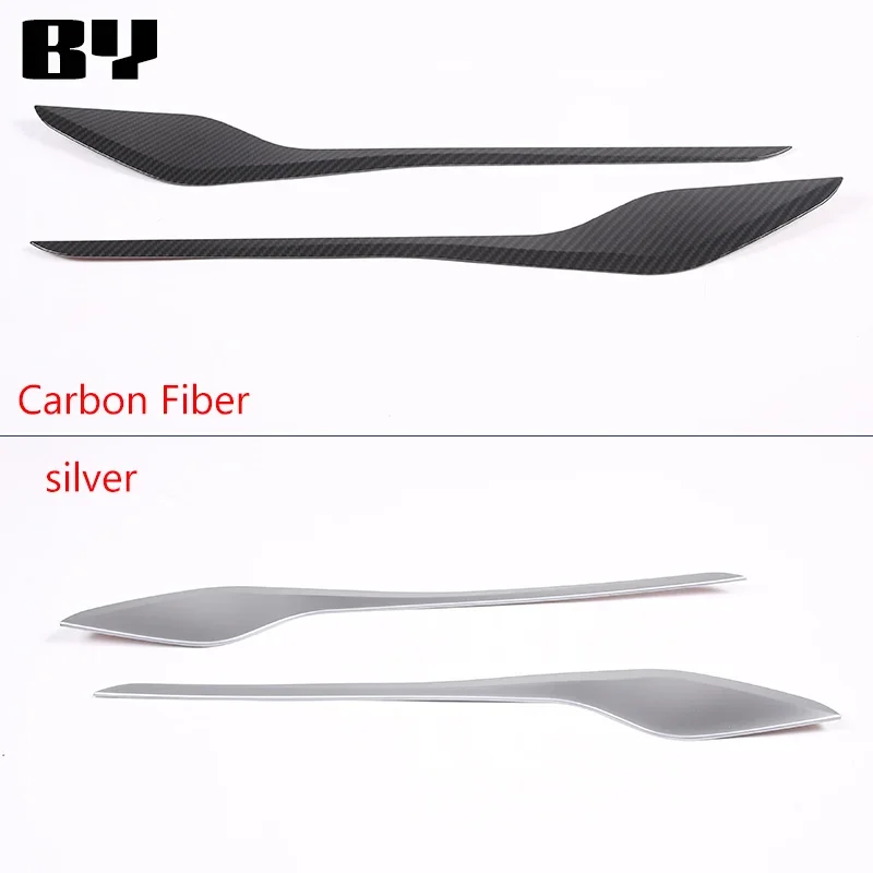 

For BMW 1 2 Series F40 F44 2020-2024 ABS Carbon Fiber Center Gear Shift Side Trim Decoration Sticker
