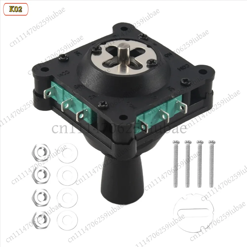 LK Joystick Switch AC 240V 5A 4NO 4NC Momentary 2.5mm Thread, Replacement Parts