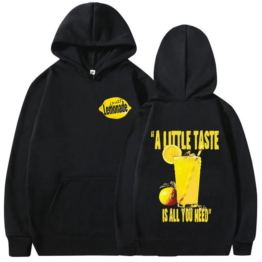 لويس توملينسون عصير الليمون طعم قليلا هو كل ما تحتاجه ألبوم جديد 2025 طباعة هوديي الرجال النساء الصوف بلوفر أنيق البلوز