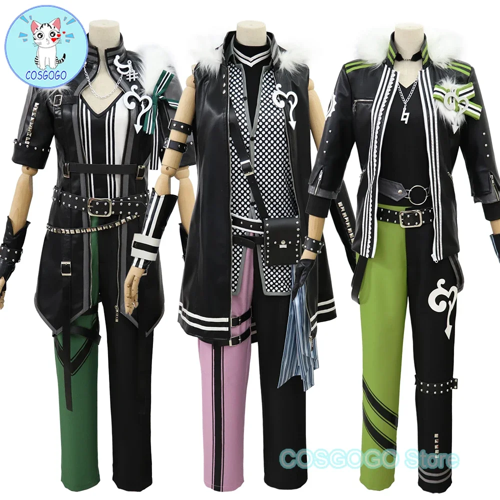 COSGOGO [Customized] IDOLISH7 Mr.AFFECTiON Nikaido Yamato/Izumi Mitsuki /Rokuya Nagi Cosplay Costume Halloween Outfits Women Men