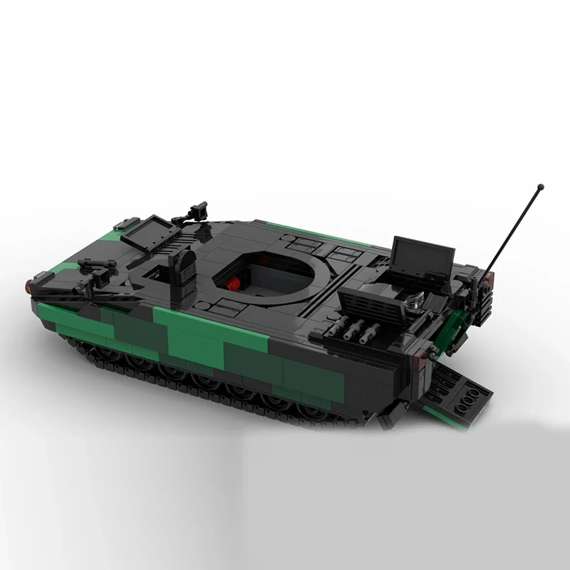 MOC สงครามอุปกรณ์ CV90 MK3 คิงส์ตันอะพอนฮัลล์โมเดิร์นทหารรุ่น DIY ปริศนาประกอบอาคารบล็อกของเล่นเด็กของขวัญวันเกิด
