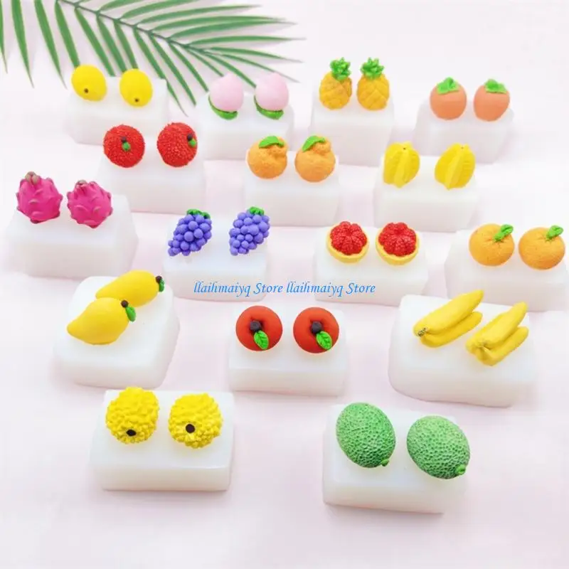 573B Elastomer Fruit Cast For Baking Queen Cake Decorations Release