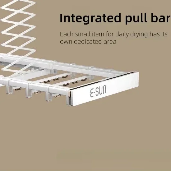 Smart Telescopic Electric Clothes Drying Rack Aluminum Indoor Foldable Laundry Drying Rack