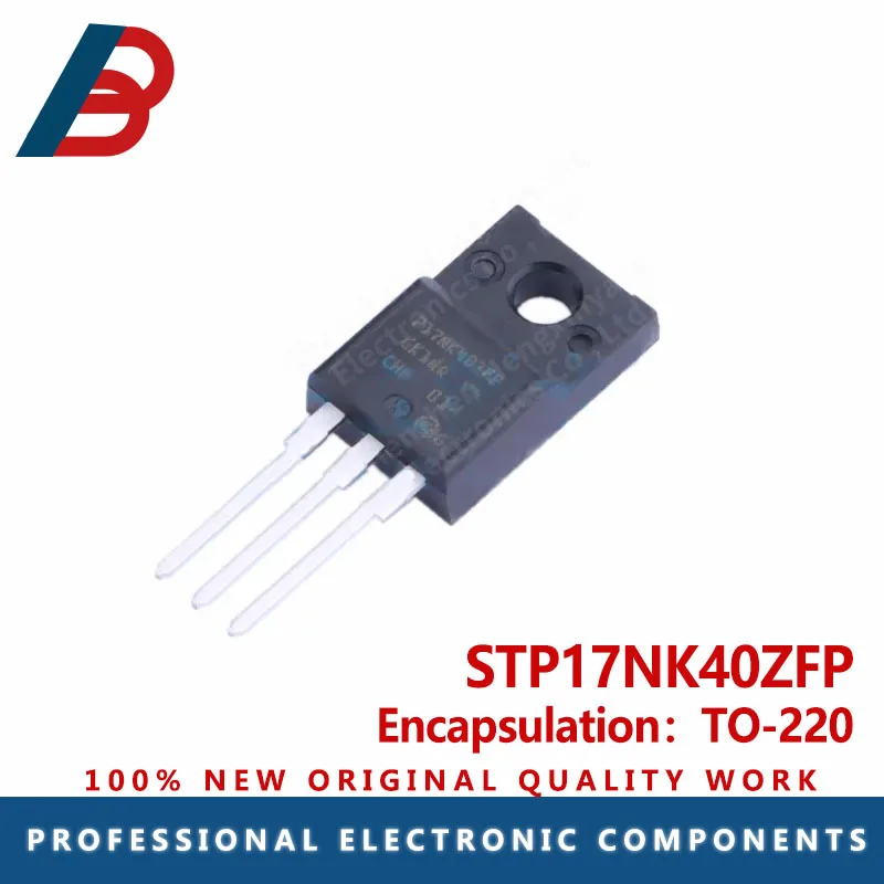 

10PCS STP17NK40ZFP P17NK40ZFP FET MOS Tube N-channel 400V 15A package TO-220