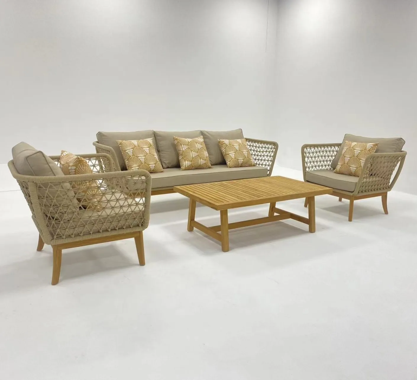OR-OUTDOOR Garden Nordic Designed Corner Top Sell Patio Set Outdoor Furniture Sofa Set!