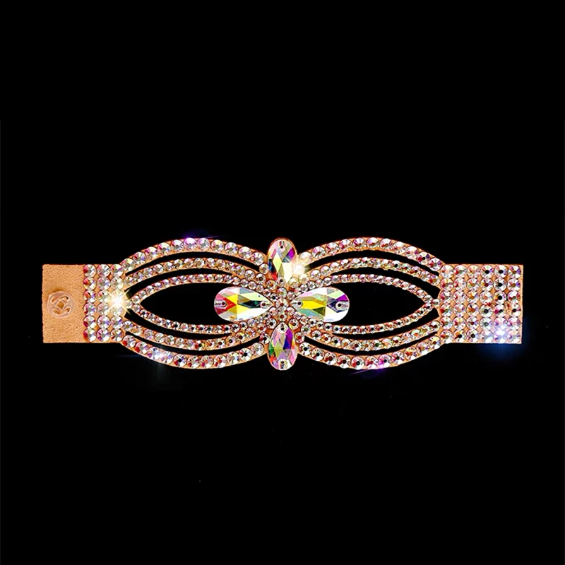 Bühne Leistung Zubehör Bauchtanz Armband High-end-Weibliche Erwachsene Exquisite Leistung Strass Passenden Zubehör – Detail 9