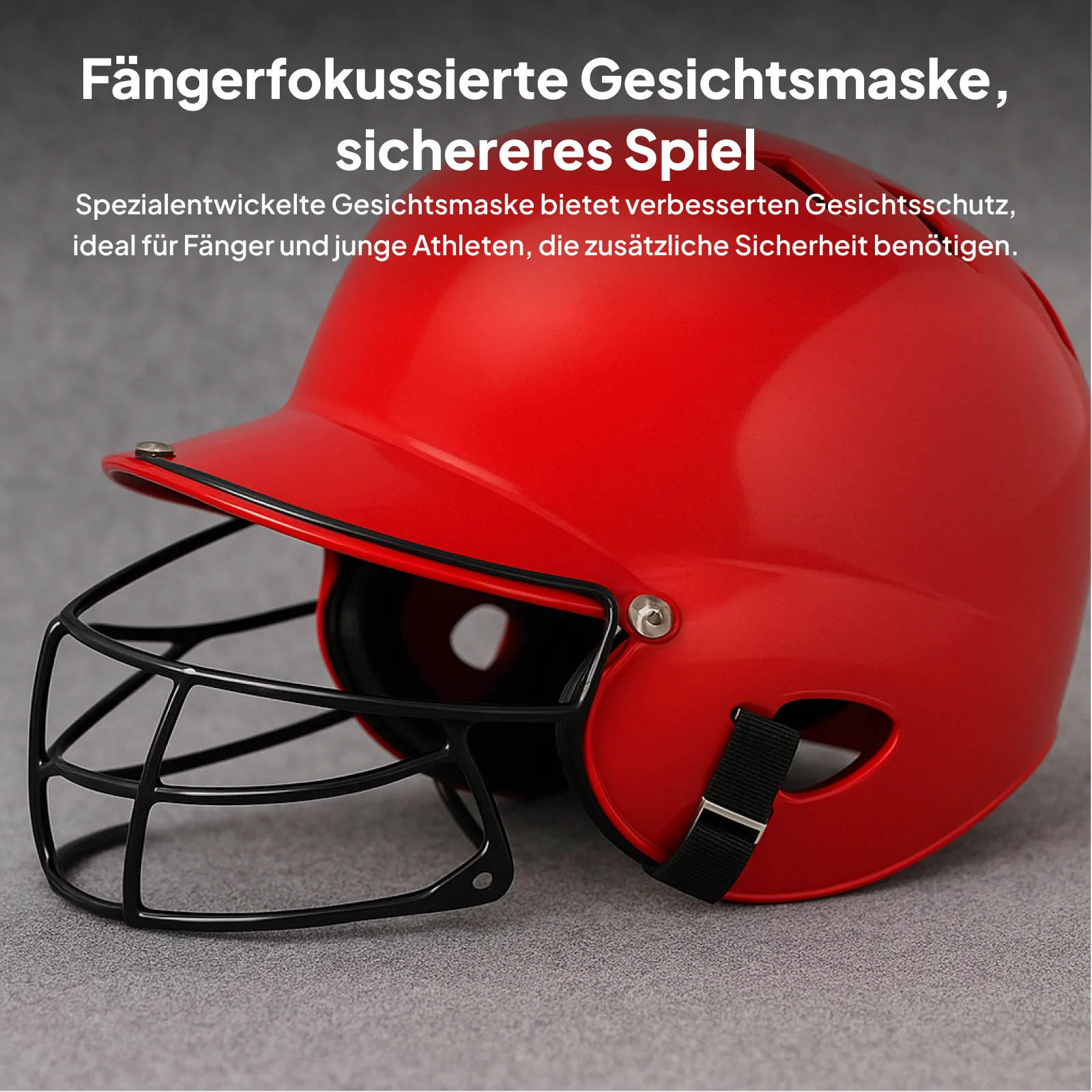 Shock Absorbing Kids Baseball Batting Helmet Breathable Face Mask for Youth Softball Protection Equipment