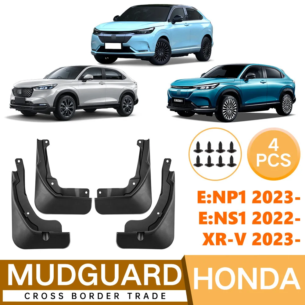 For Honda e:NS1 2022 Extremely Pai e:NP1 XR-V 2023 fender skin front and rear auto parts car accessories mud flaps