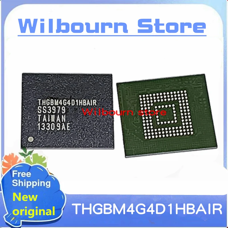 

1PCS~50PCS/LOT THGBM4G4D1HBAIR THGBM4G4D1HBA1R BGA153 100% New original stock