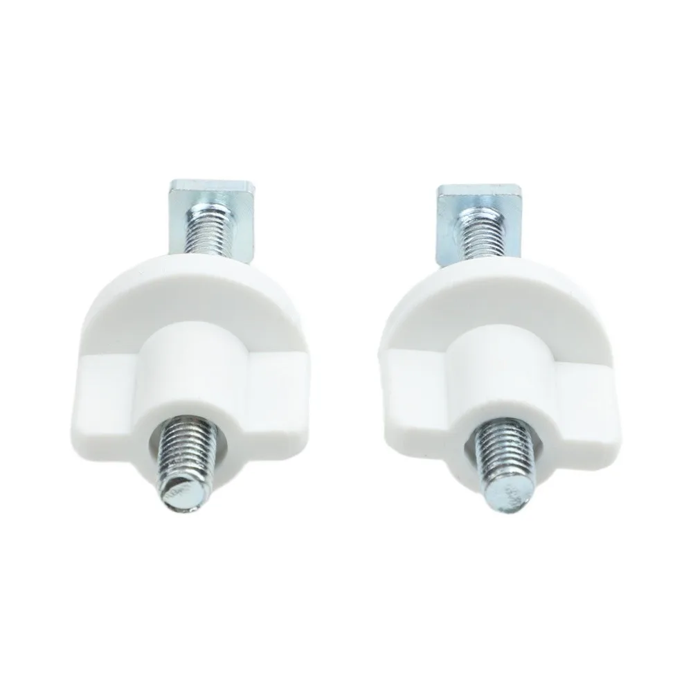 Set of 2 Stainless Steel Toilet Lid Fixing Screws Compatible with K 3566T U Model Providing Secure Fit and Noise Reduction