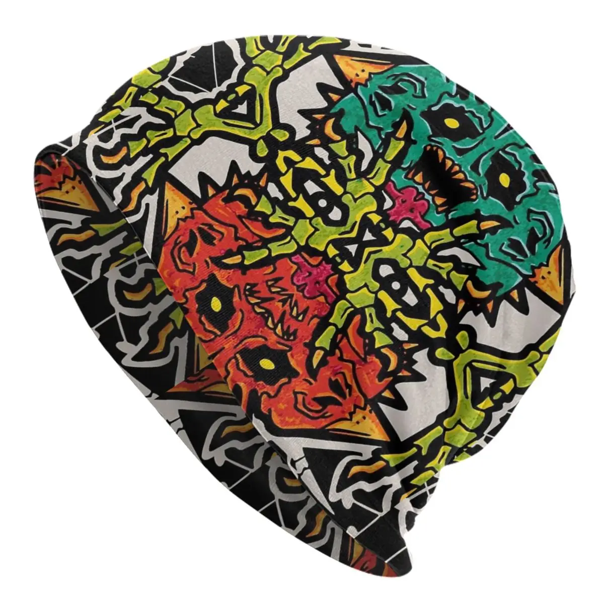 

Hat Totem Monster Autumn Spring Caps For Men Women Skullies Beanies Ski Caps Soft Bonnet Hats