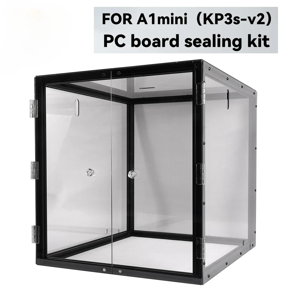 

For bambu lab A1 mini PC board sealing kit For Kingroon KP3S V2 Transparent and lightweight Dust and noise reduction