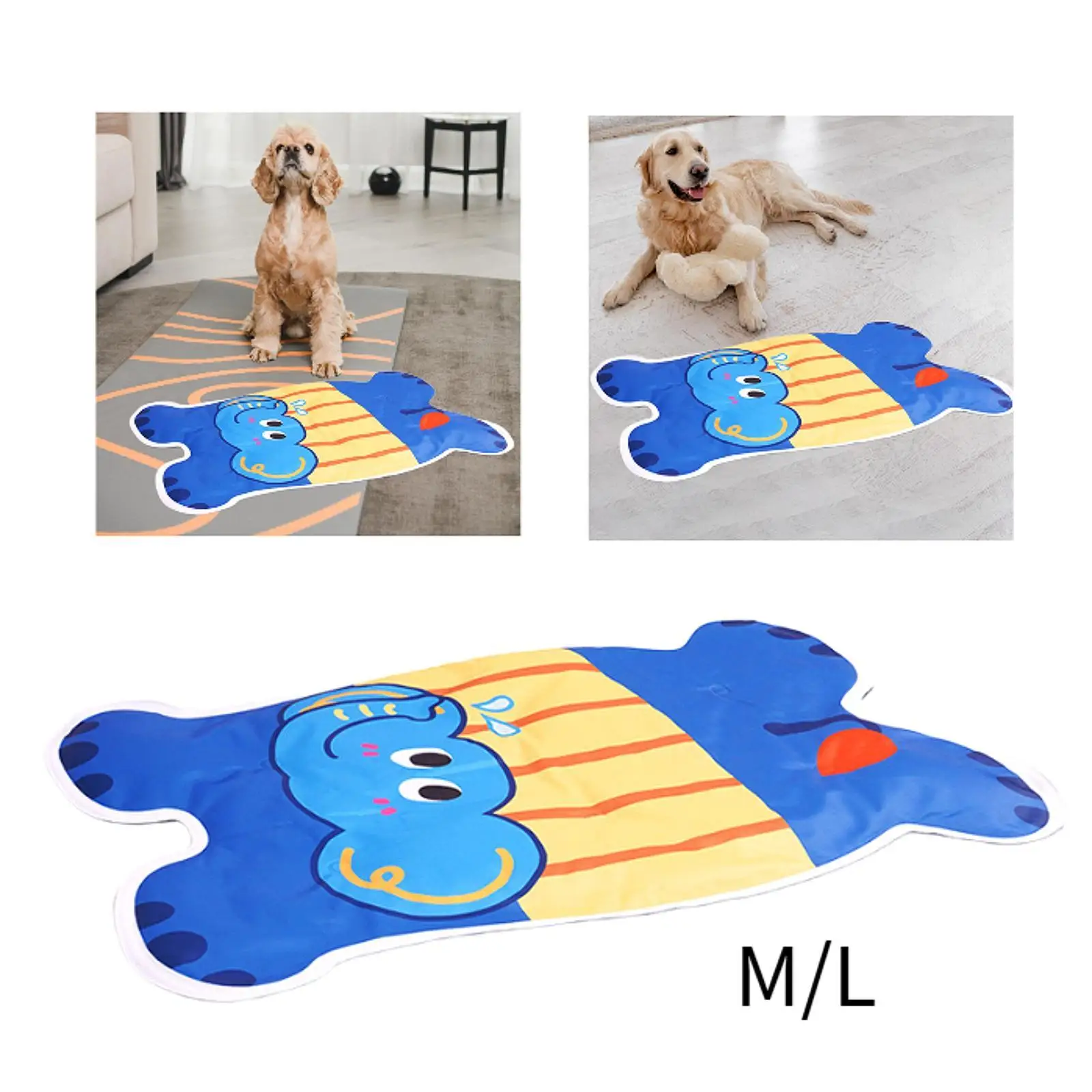 Cooling Mat for Pets, Portable And Waterproof Blanket for Dogs And Cats, Ideal