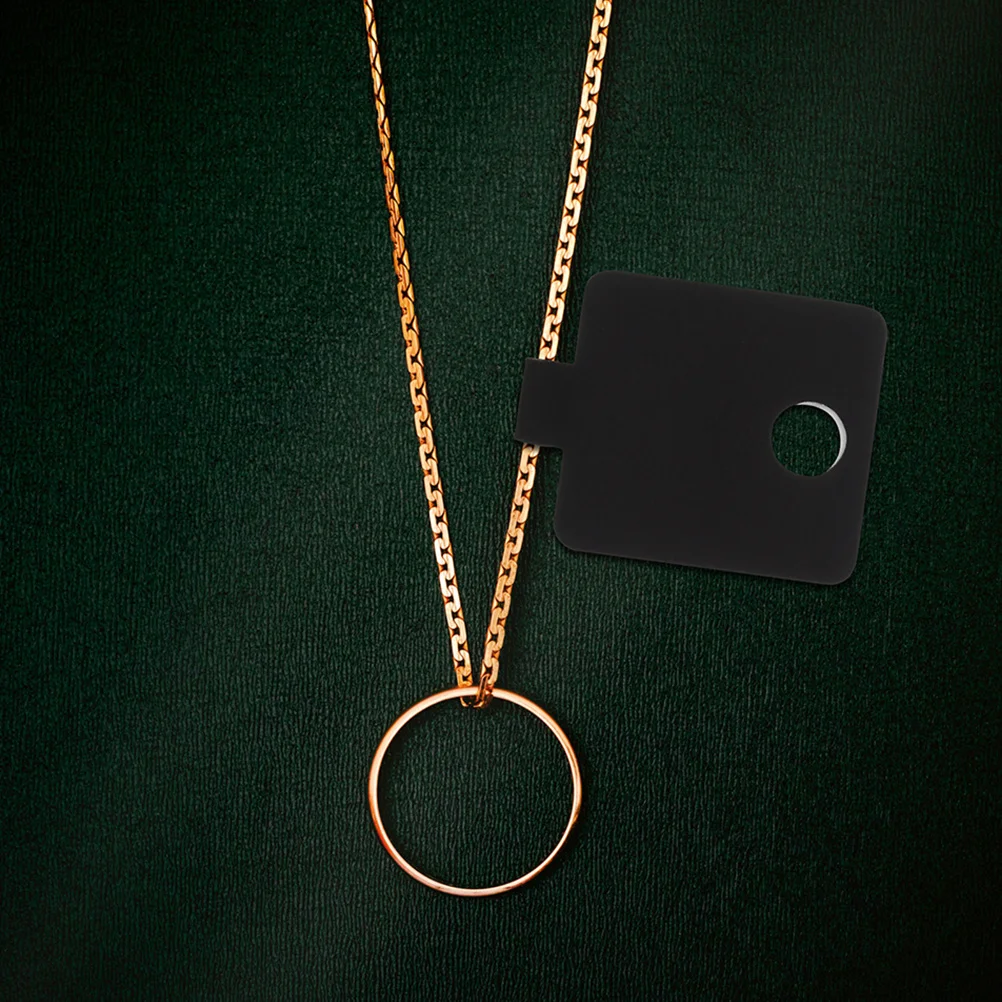 

50Pcs Jewelry Display Cards Self Adhesive Foldable Organizer for Bracelets Rings Jewelry Packing Cards Retail Hair Band Tags