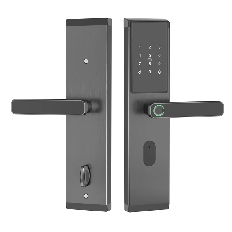JCF3320 Smart Door Fingerprint Lock,Security Home Keyless Lock, Password RFID Card Lock for Apartments