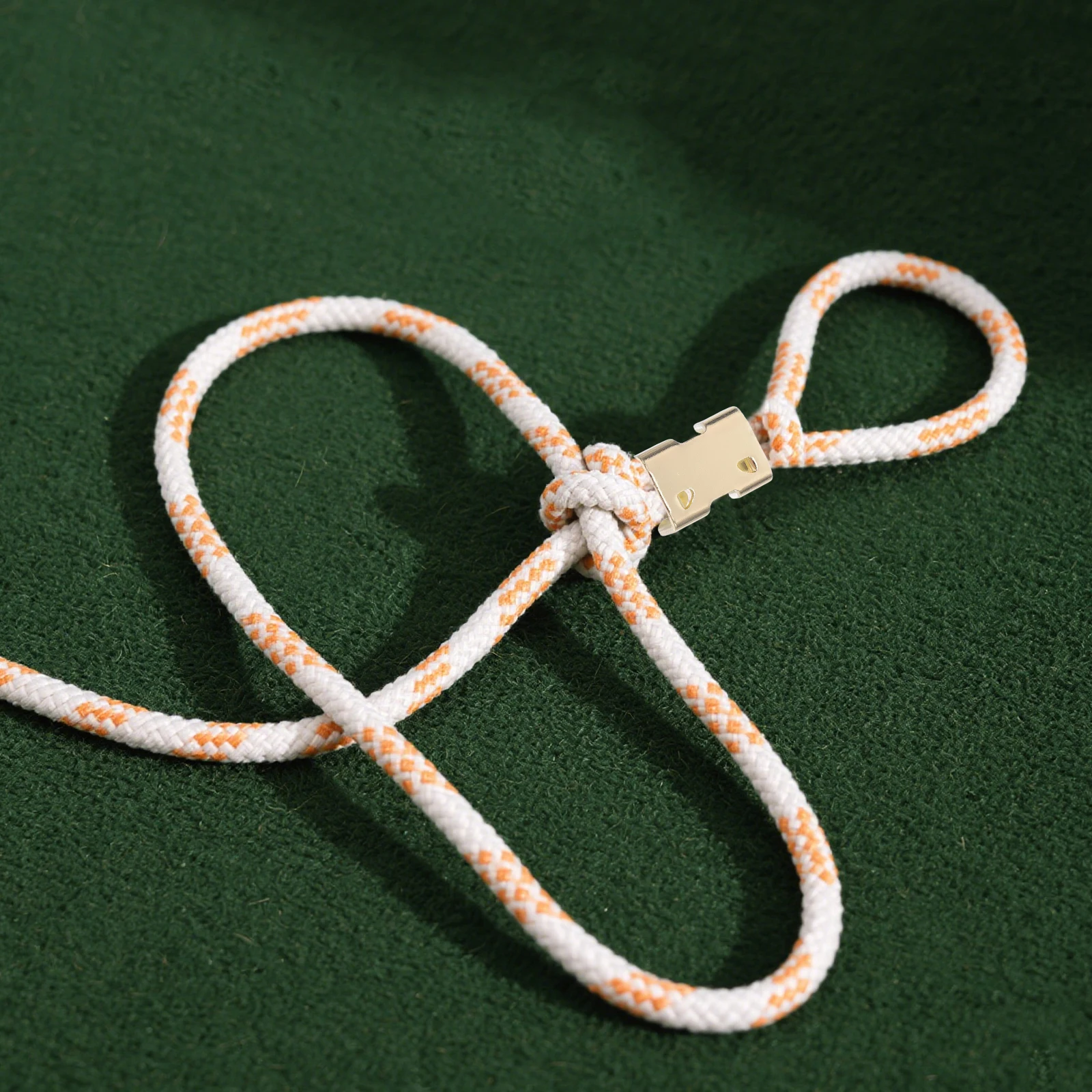 

3pcs Heavy Rope Clamp for 14-16mm Ropes Iron Rope Ends Buckles Double Clamps Tightener Buckle Pet Leash Marine Uses