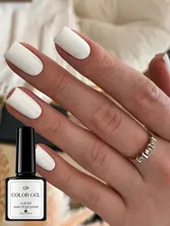 1/5 PCS 10ml Gel Nail Polish, Y2k Winter Base Coat Non-wiping Top Coat Matte Nail Polish Pink Purple Brown White Black Nail Po