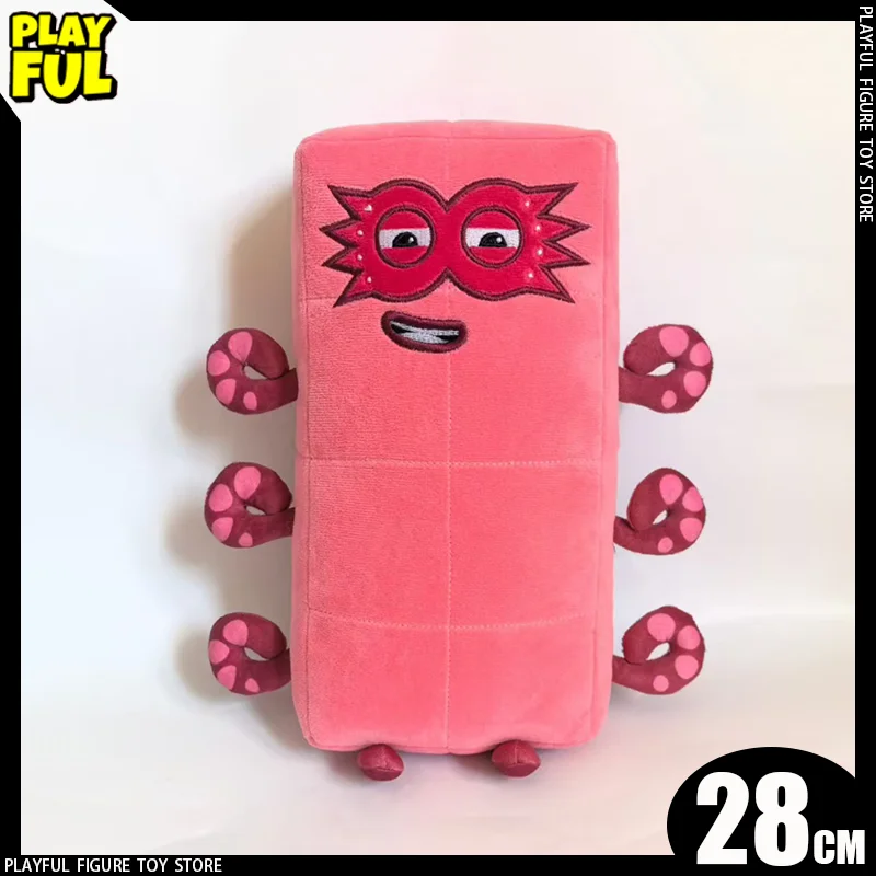 

New Presale 28cm Gk Numberblocks No8 Hand 2 Mind Anime Figure Eight Along Pal Doll Figurre Toys Early Childhood Christmas Gift