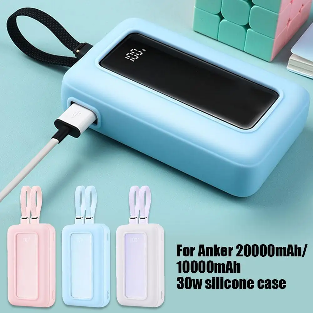 

Suitable for ANKER MFI certified power bank dual-wire 20000mAh mobile power supply 30W fast charging