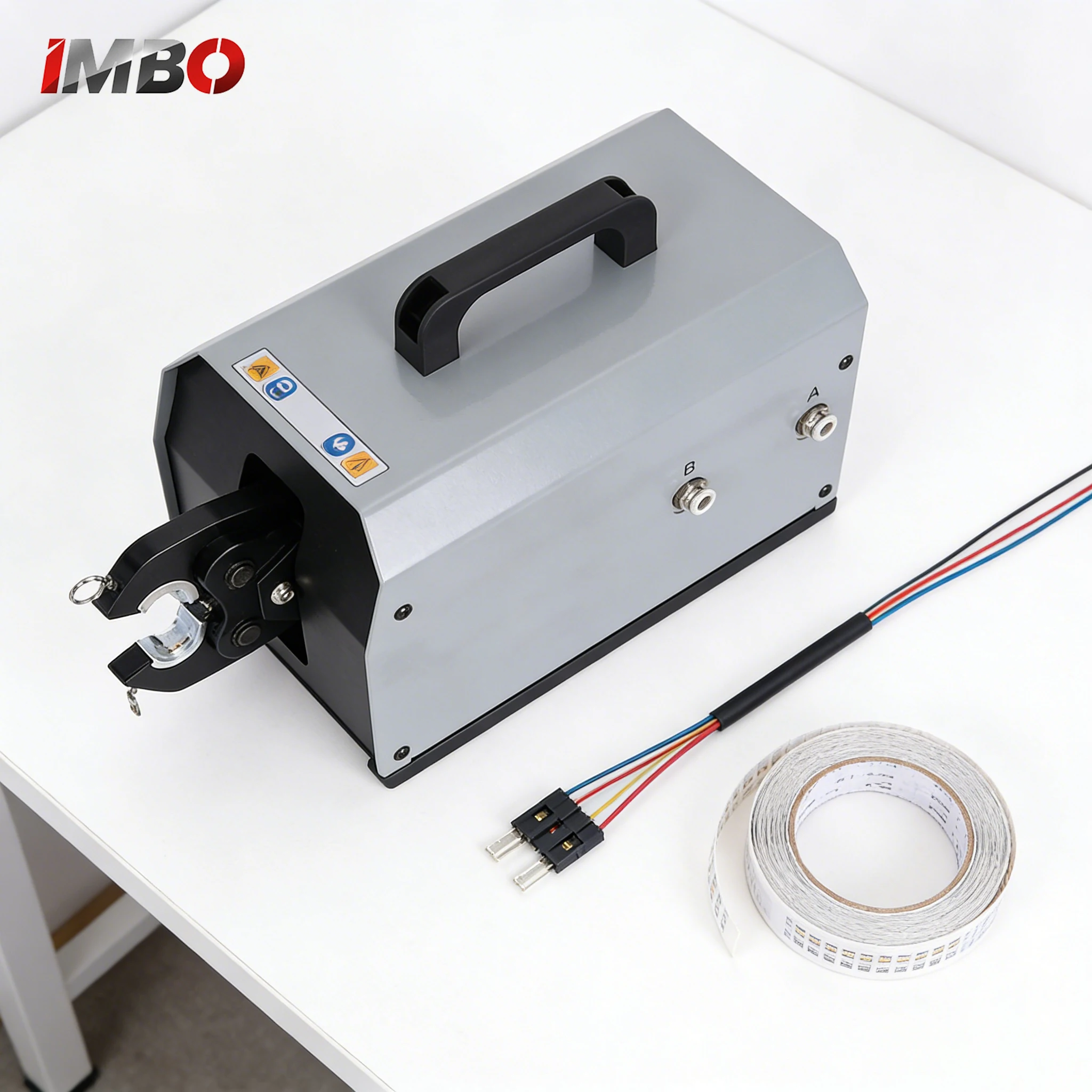 IMBO 120L Automatic terminal cutting machine with crimping pliers tool