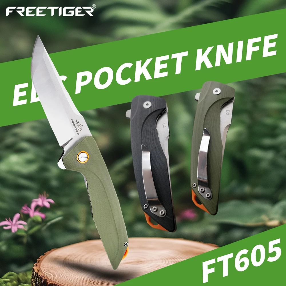 

FREETIGER FT904 EDC нож уличный складной нож кемпинг охота выживания тактический карманный нож для рыболовной коробки резак