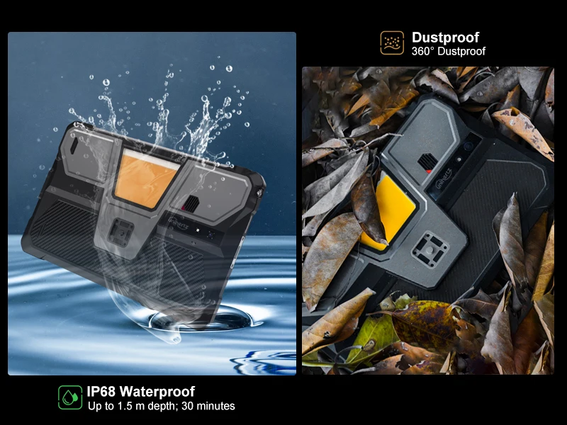Unihertz Tank PAD 8849 Rugged Projector Tablet Android 32GB 512GB 21000mAh 10.95" FHD Dual Speaker Dimensity 8200 Tablet Phone