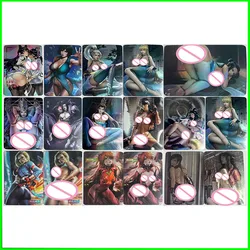 sailor moon anime characters diy collectible cards suma son goku laser flash cards boy play toys christmas birthday gift you are