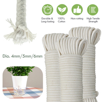 4/5/6mm Self Watering Cotton Wick Cord Potted Plant Seedlings ​Flower Pot DIY Automatic Watering Drip Garden Irrigation System