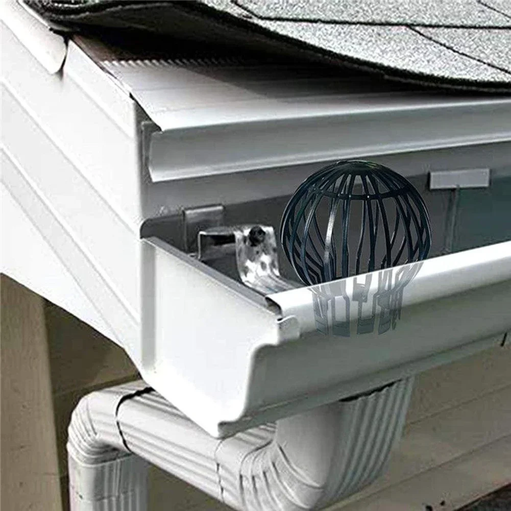 Hot Sale Modern New High Quality Rooftop Cover Gutter Anti-clogging Balcony Downpipe Plastic Protection Rain 4pcs