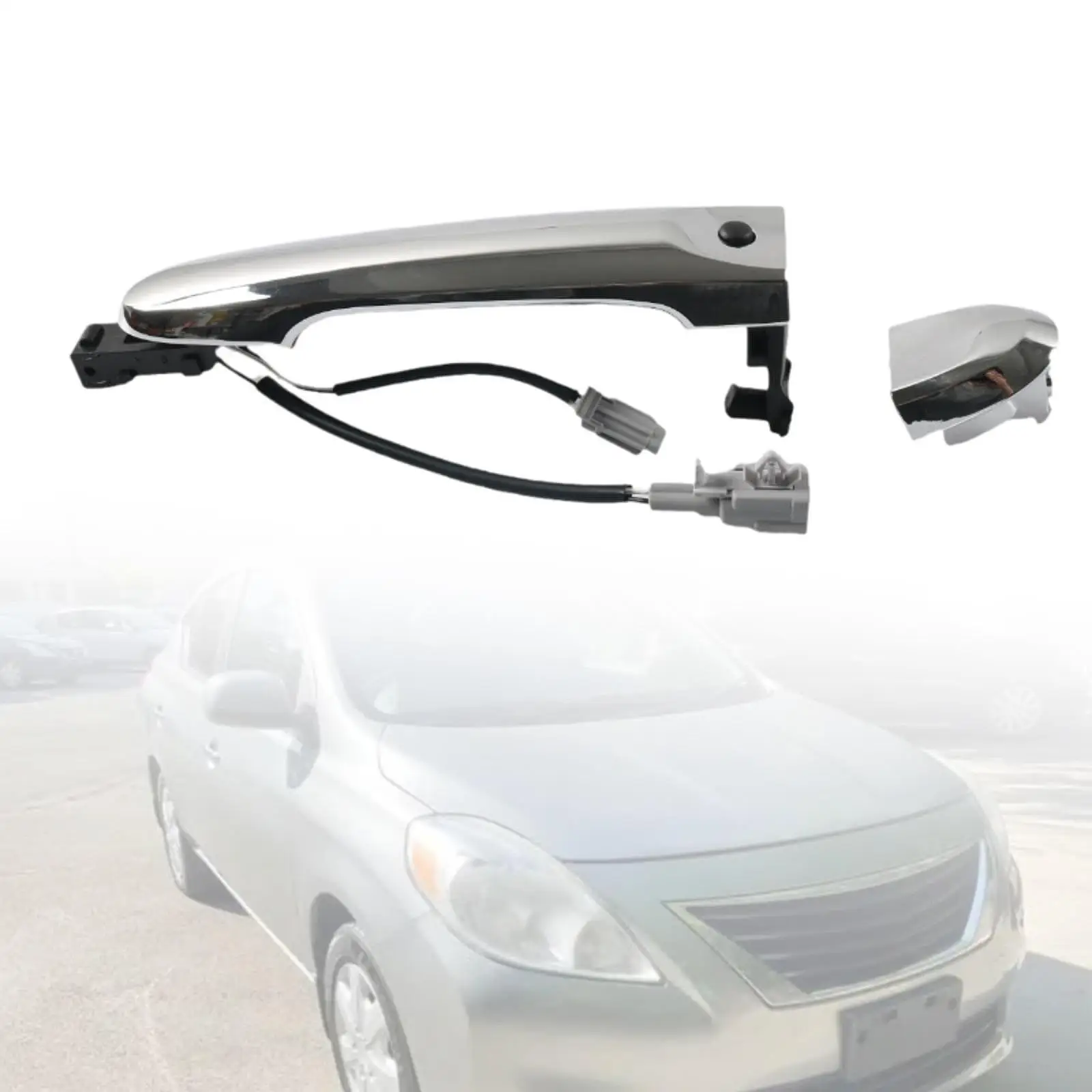 

Right Front Exterior Door Handle Spare Parts A10547-02 for Nissan Juke 2011-2017 Professional Lightweight Simple Assembly