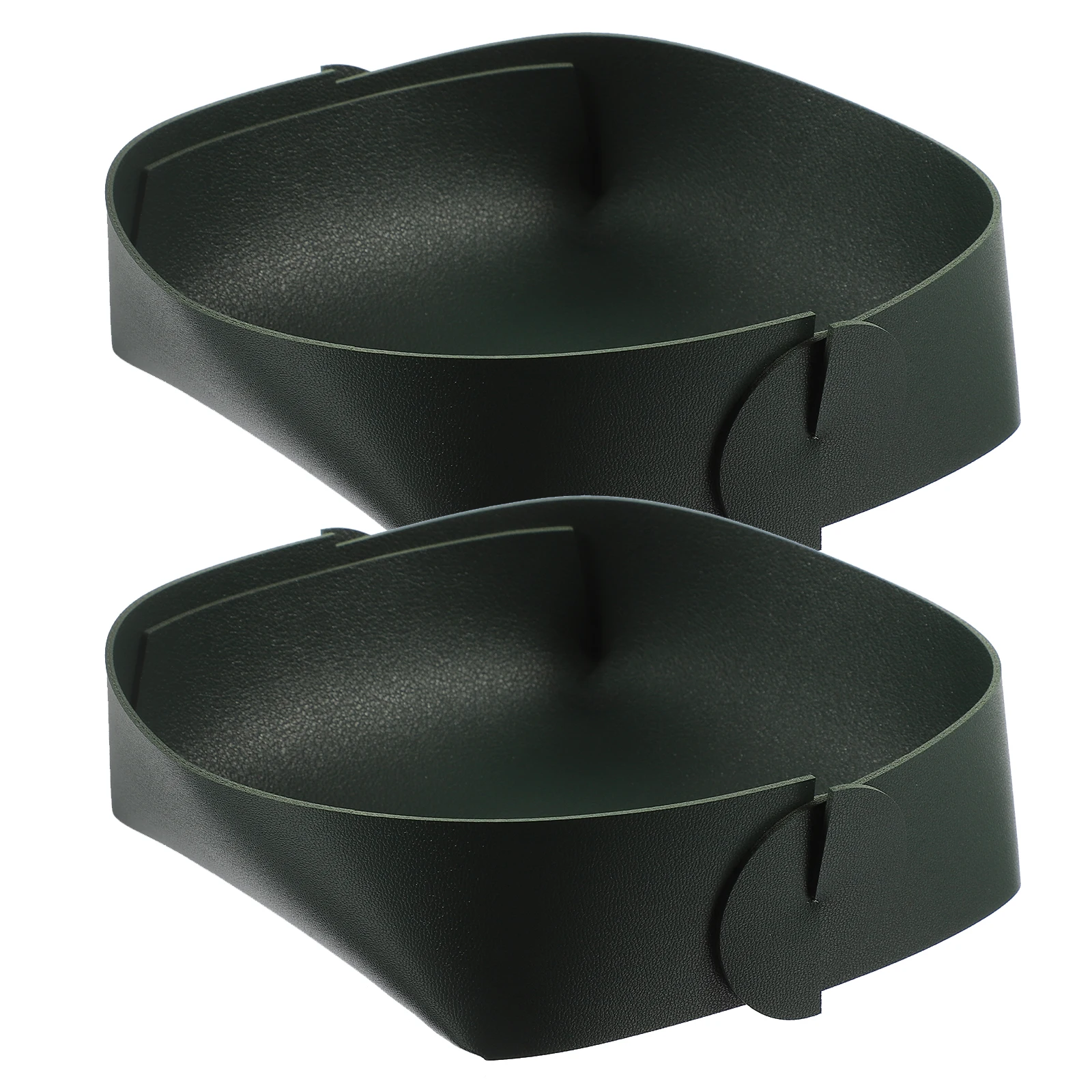 

2 Pcs Storage Box Watch Tray Key Holder Organiser Decorative Entryway Tabletop Storage Sundries Box Office Supplies