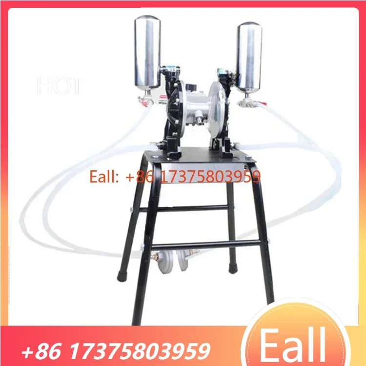 Industrial Heavy Du ty Pneumatic Painting Dual Diaphragm Pumps Air Operated Double Diaphragm Pump for Glue, Paint, Spray, Mixer