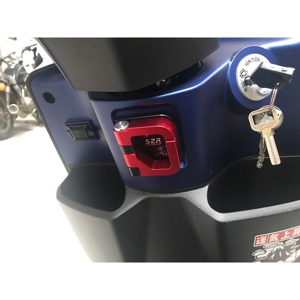 

CNC Aluminum Alloy Helmet Hook Replacement Part Durable Construction Helmet Hanger Helmet Storage for Suzuki UU125 UY125