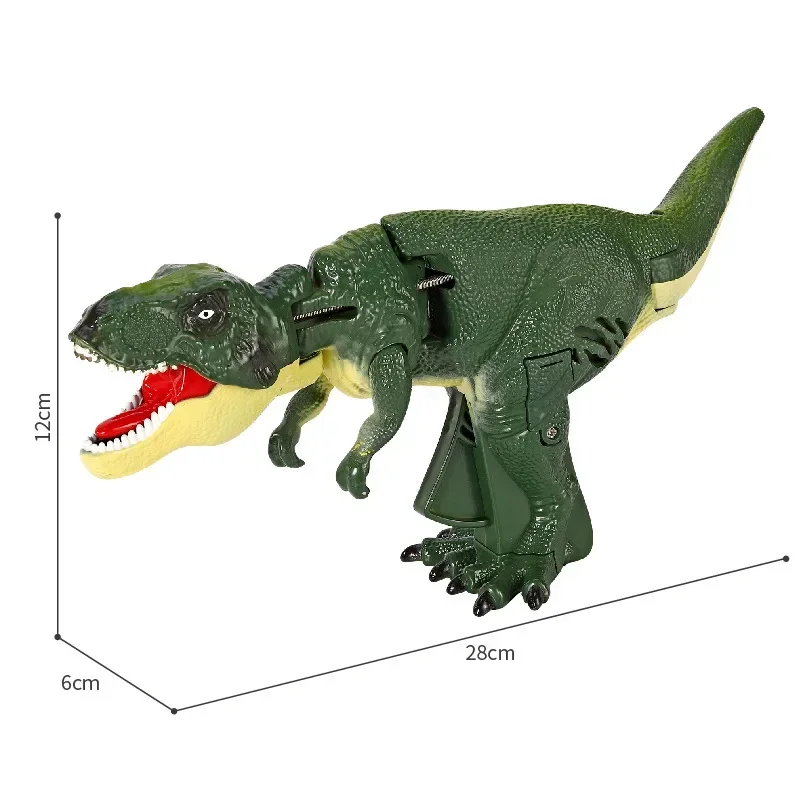 HOT!!! Children's toy dinosaur twisting and swinging spring mechanical interaction toy Tyrannosaurus Rex fidget toys For kids