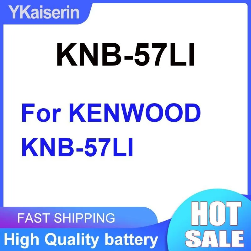 

High-Performance Stable Power Supply Radio Battery For Kenwood Knb-57LI 2000Mah