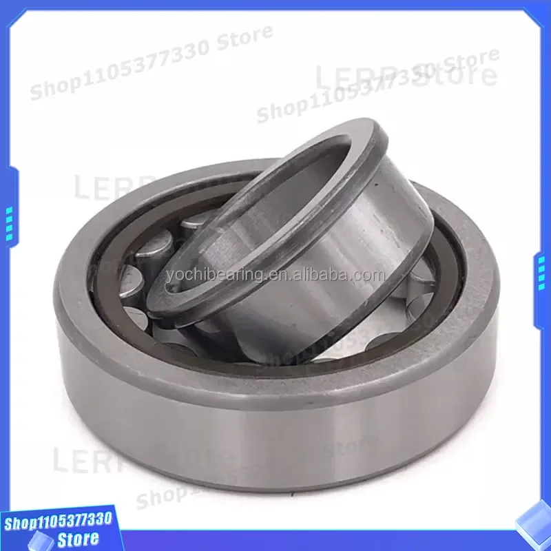 N224 Cylinder Roller Bearing 120x215x40mm GCr15 Chrome Steel Low Noise High Speed for Motor Pump Gearbox Industrial Machinery