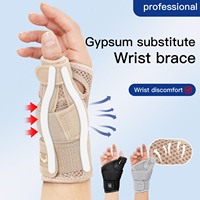 Flexible Splint Wrist Thumb Support Brace for Tendonitis Arthritis Breathable Thumb Protector Guard Fits Right and Left Hand