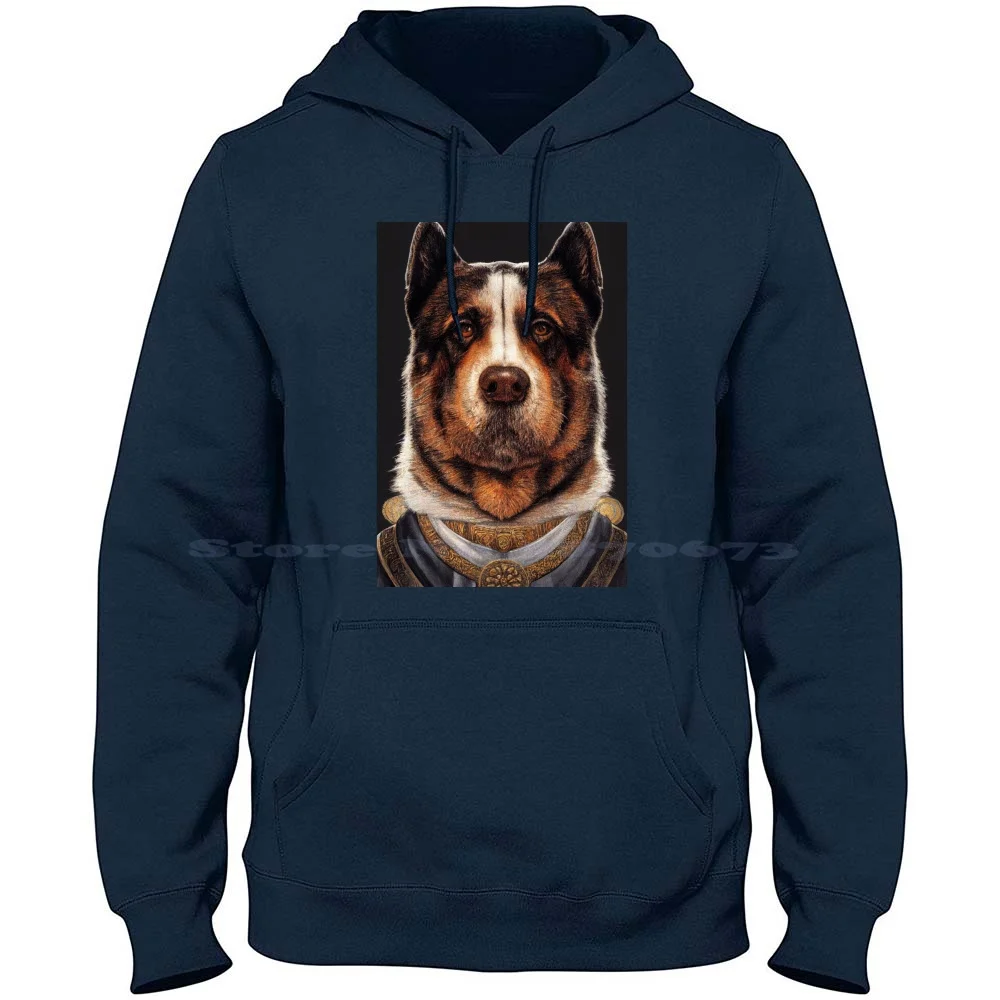 Sir Woofers 100% Pure Cotton Hoodie Tshirt Doggo Funny Cute Lord Regal Ai Created Midjourney Dall E Woofers Knight Fantasy