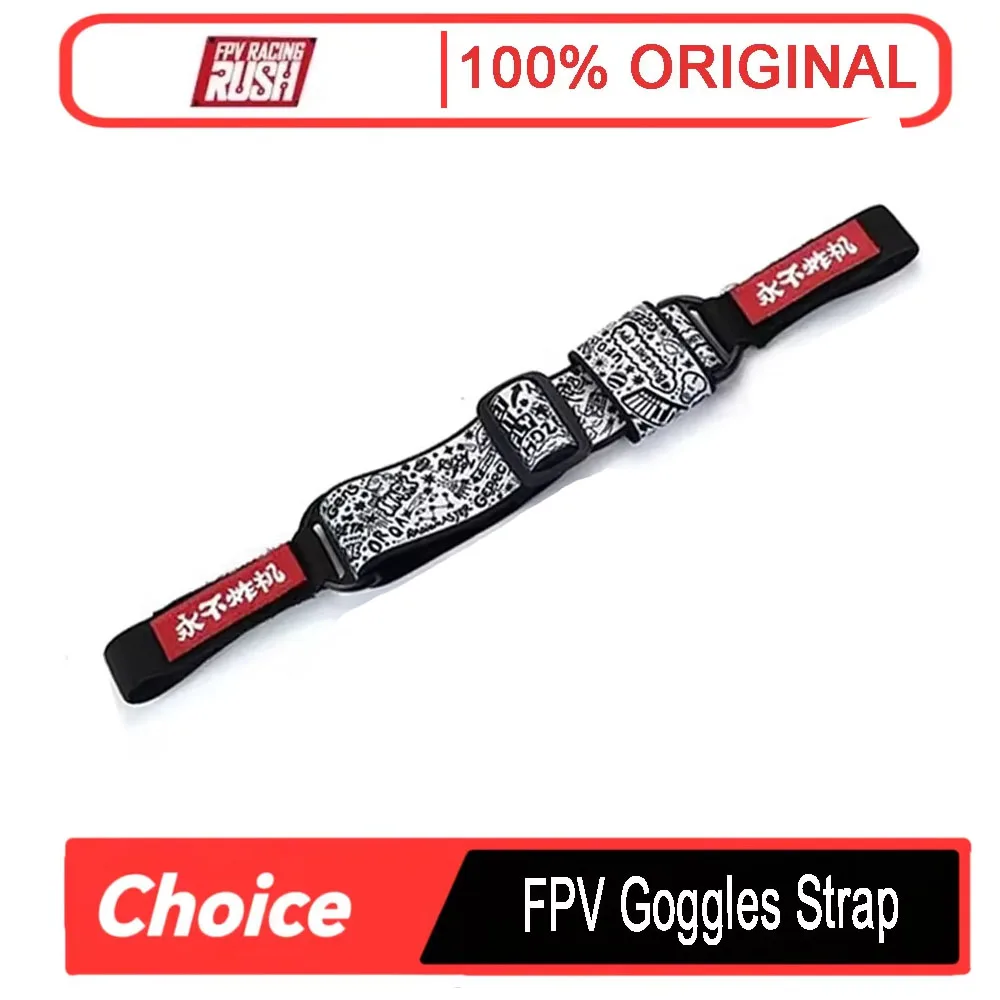 

Never Crash Adjustable FPV Goggle Strap | 1-6S Battery Storage for Fat Shark/Skyzone/DJI Goggles 2 – Graffiti Pattern